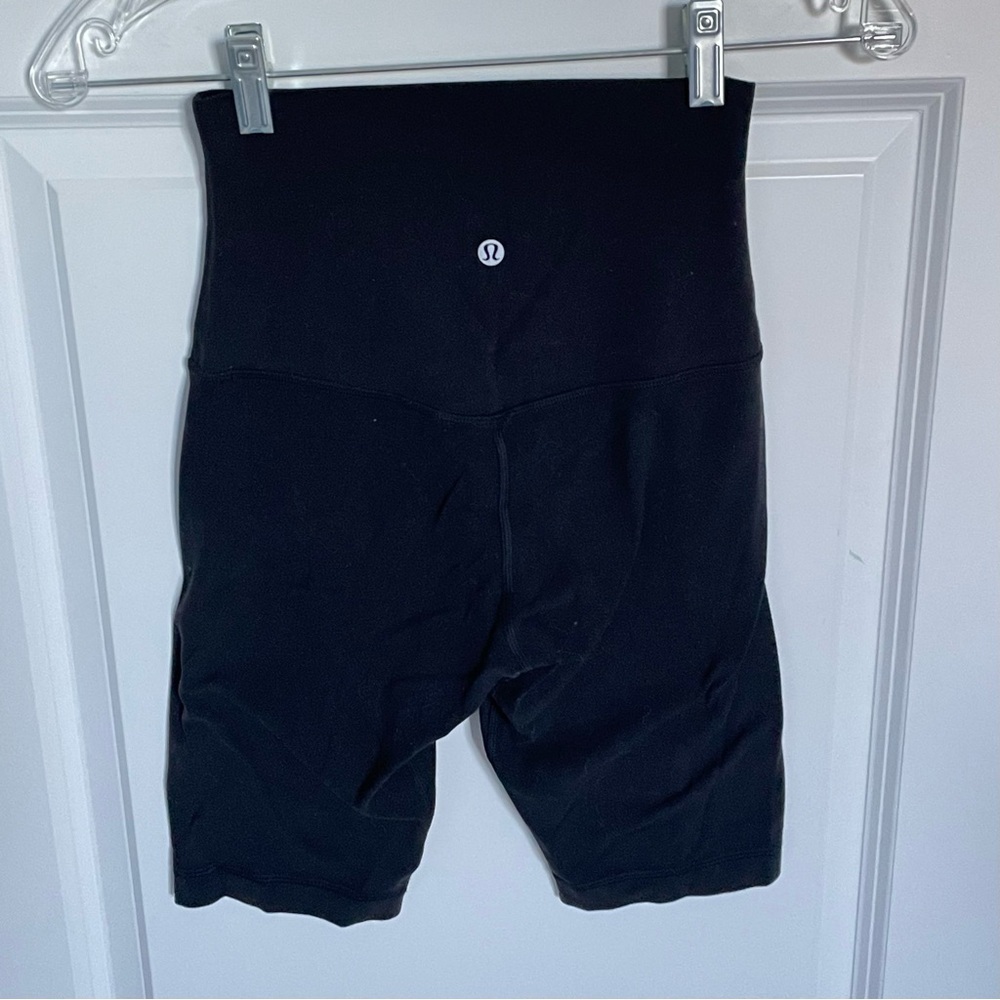 Lululemon Align Super High Rise Bike Shorts *10" Black - 47299 - Picture 6 of 12
